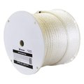 Wellington Wellington G1032S0250S Solid Braided Nylon Rope Spool  White - 0.5 in. x 250 ft. 73279